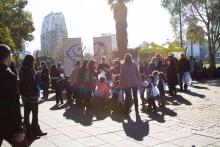 2. Charla visita y mural con Escuelas